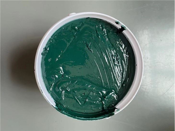 سلیکون سیاہی اور رنگوں کا مرکب